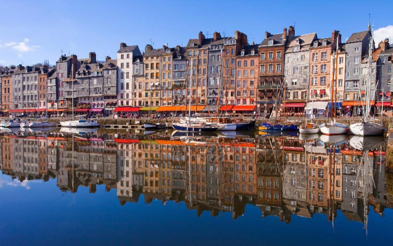 Appartement De Charme Dans Un Chateau A 5 Min D'Honfleur Gonneville-sur-Honfleur Exterior photo